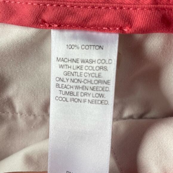 Men’s Vineyard Vines Orange Red 7" Breaker Short Flat Front Casual Shorts sz 33 - Picture 6 of 9